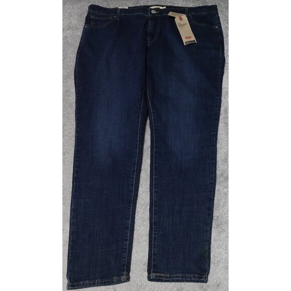 Levi's 721 High Rise Skinny Jeans Women's Size 22W Blue Denim Workwear - Picture 1 of 16